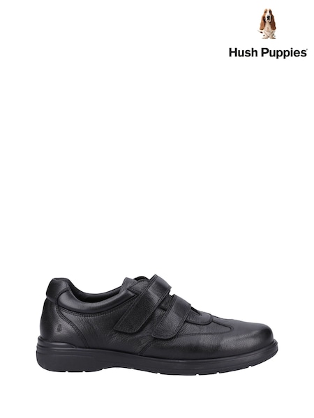 Black - Regular Hush Puppies Magnus Shoes