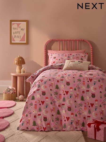 Christmas Duvet Cover And Pillowcase Set