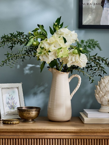 Laura Ashley Twisted Handle Jug Vase