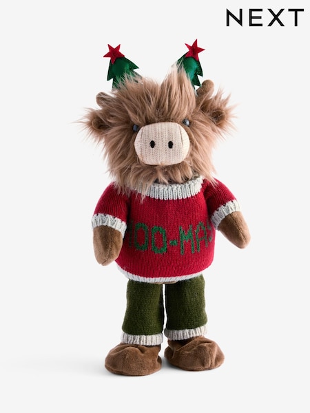 Dancing Hamish Musical Plush Ornament