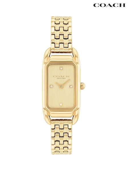 Gold Tone - Coach Cadie Bracelet Watch