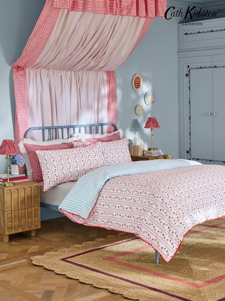 Cath Kidston 100% Cotton Duvet Cover And Pillowcase Set