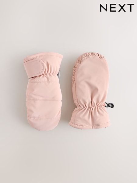 Pink - Ski Mitts Gloves (3mths-6yrs)