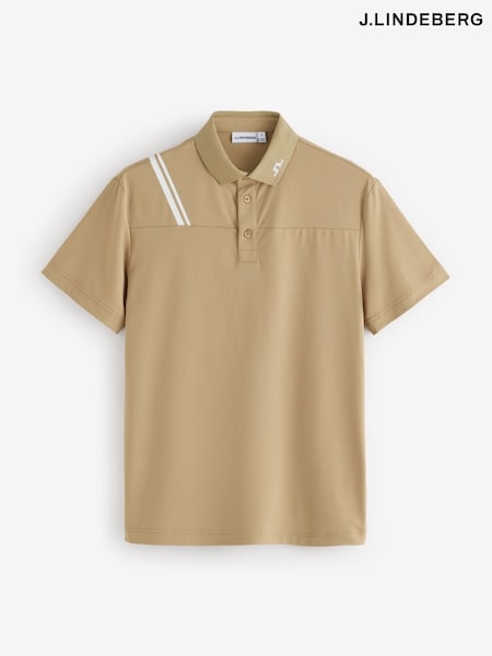 Natural - Regular J.lindeberg Fred Polo Shirt