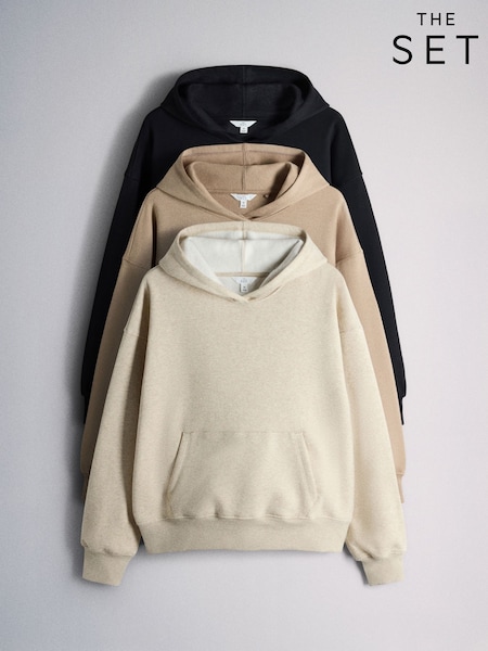 Black - The Set 3 Pack Sweat Hoodies