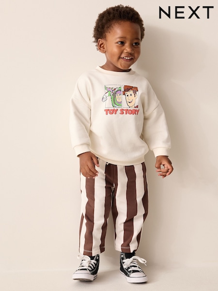 Ecru - Toy Story Crew And Joggers Set (3mths-8yrs)