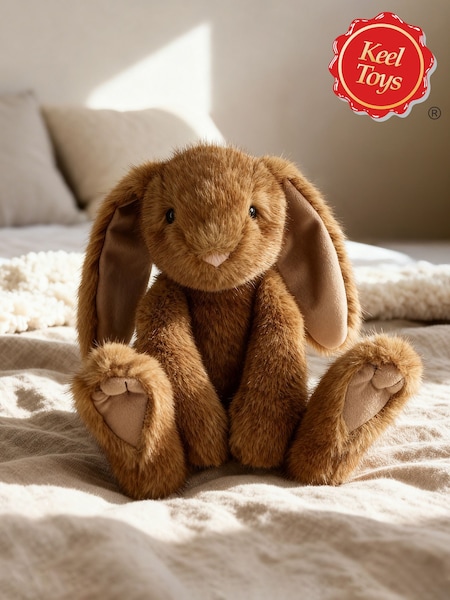 Keel Toys 20cm Keeleco Enchanted World Brown Bunny