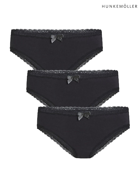Black - Hunkemöller Georgia Knickers 3 Pack