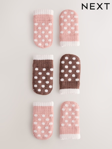 Pink Spots - Magic Mitts Gloves 3 Pack (3mths-6yrs)