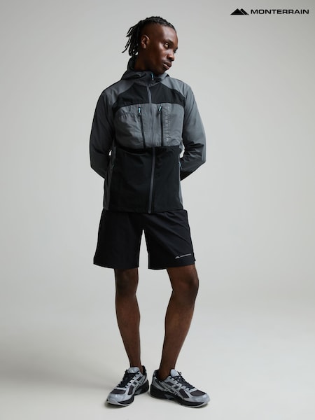 Grey - Regular Monterrain Forge Woven Hoodie
