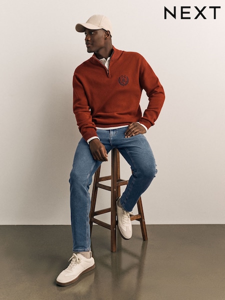 Mid Blue - Skinny Fit Comfort Stretch Jeans