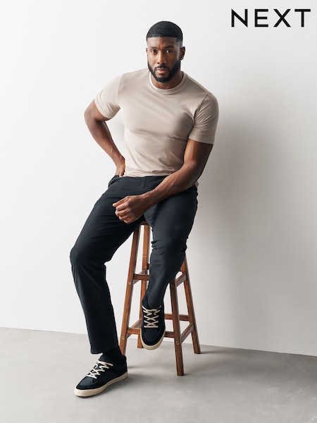 Neutral - Regular Muscle Fit Essential Cotton T-shirt