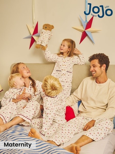 White Christmas Character - Jojo Maman Bébé Women's Pyjamas