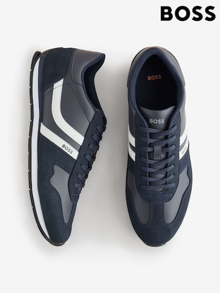Blue - Regular Boss Levon Trainers
