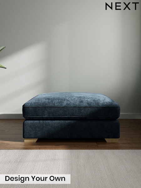 Distressed Velour/Midnight Blue - Stamford Grand Relaxed Sit