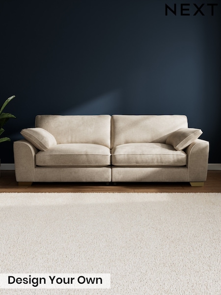 Plush Chenille/Light Natural - Stamford Grand Relaxed Sit