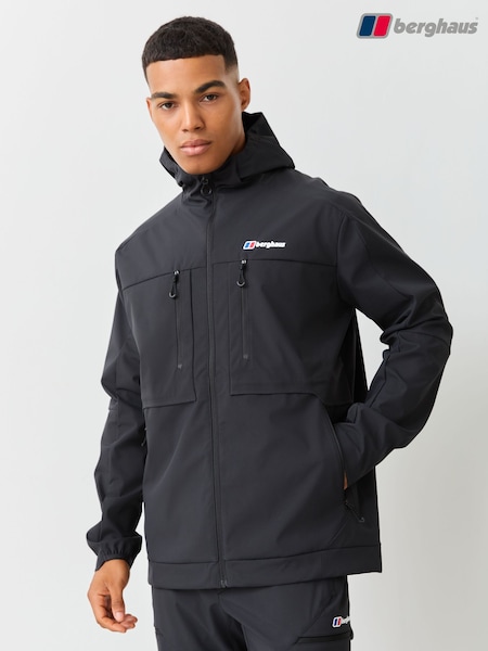 Black - Regular Berghaus Vantashell Tracksuit Jacket
