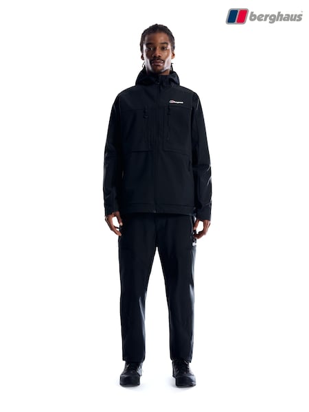 Black - Regular Berghaus Vantashell Tracksuit Joggers