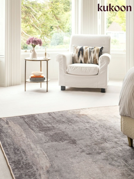 Kukoon Washable Soft Dara Abstract Area Rug