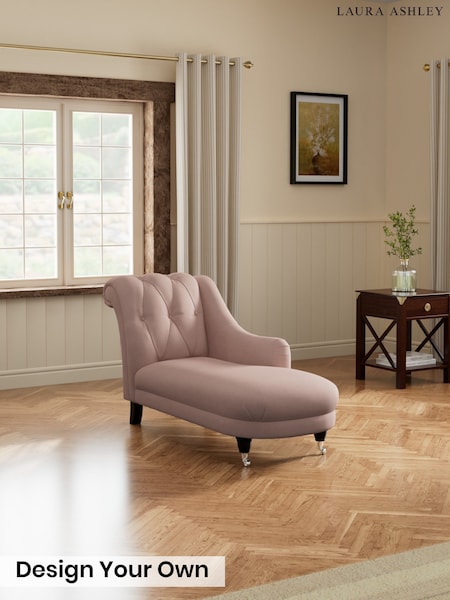 Willough/Dusky Pink - Gloucester Button Back By Laura Ashley