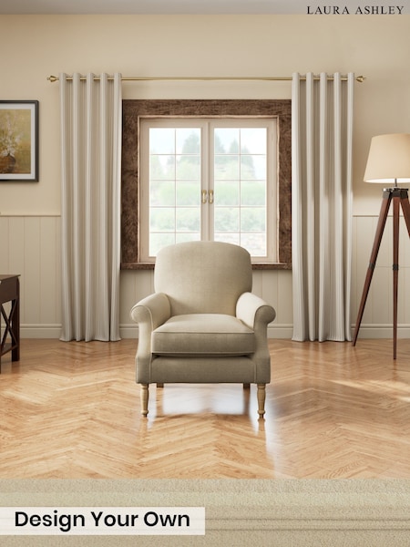 Edwin Chenille/Truffle Natural - Cambridge By Laura Ashley