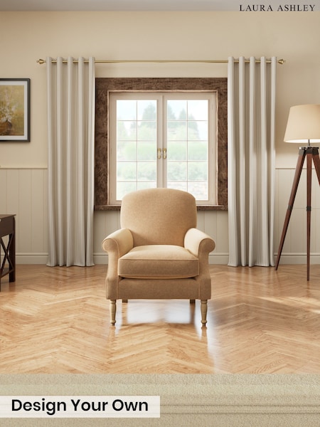 Lundar Chenille/Caramel Natural - Cambridge By Laura Ashley