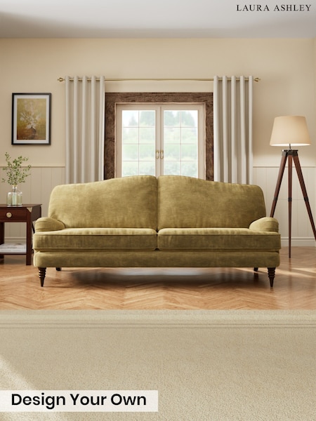 Alwyn Velvet/Olive Green - Lynden By Laura Ashley