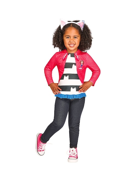 Gabbys Dollhouse Gabbys Dollhouse Top And Headband Costume