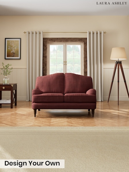 Edwin Chenille/Burgundy Red - Lynden By Laura Ashley