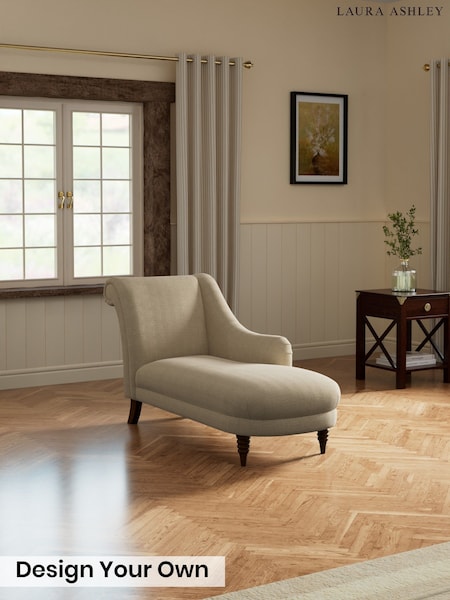 Edwin Chenille/Truffle Natural - Lynden By Laura Ashley
