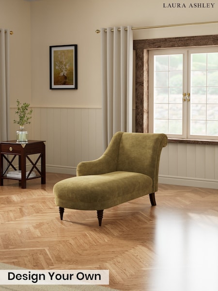 Alwyn Velvet/Olive Green - Lynden Scatter Back By Laura Ashley