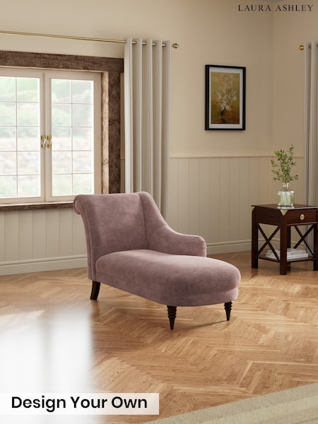 Alwyn Velvet/Dark Blush Pink - Lynden Scatter Back By Laura Ashley