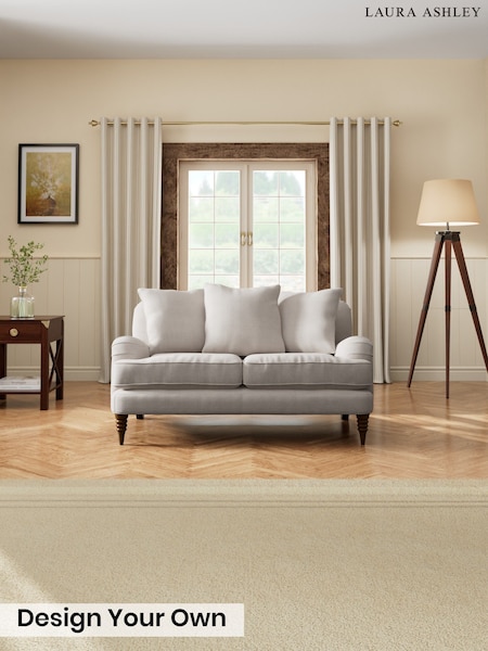 Edwin Chenille/Silver Grey - Lynden Scatter Back By Laura Ashley
