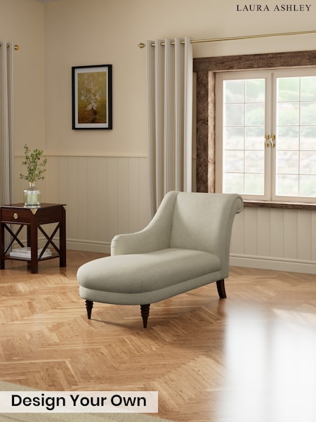 Kinsham Stripe Combo/Natural and Hedgerow Green - Lynden Scatter Back By Laura Ashley