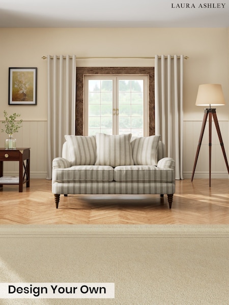 Kinsham Stripe/Natural - Lynden Scatter Back By Laura Ashley