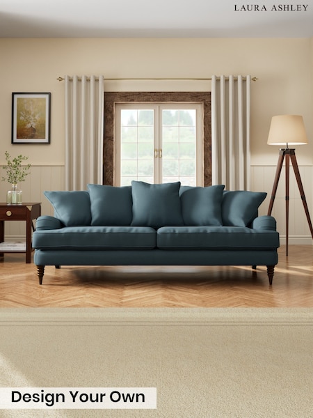Wooton/Dark Teal Blue - Lynden Scatter Back By Laura Ashley