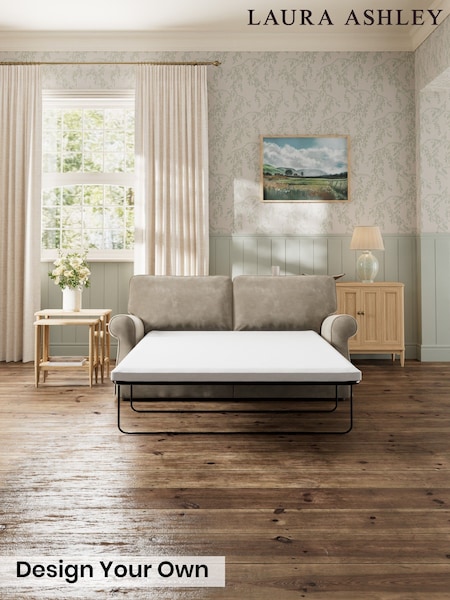 Alwyn Velvet/Truffle Natural - Padstow By Laura Ashley