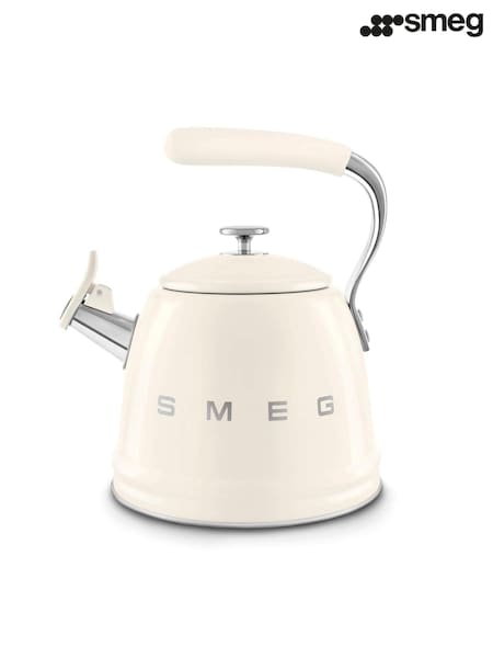 Smeg Cream 50’s Style Whistling Kettle 2.3L (Y95617) | £120