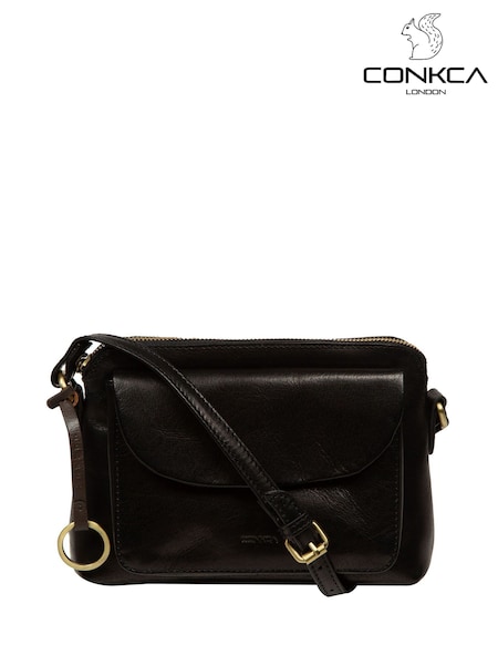 Conkca 'Odalis' Leather Cross-Body Bag (Y96052) | £49
