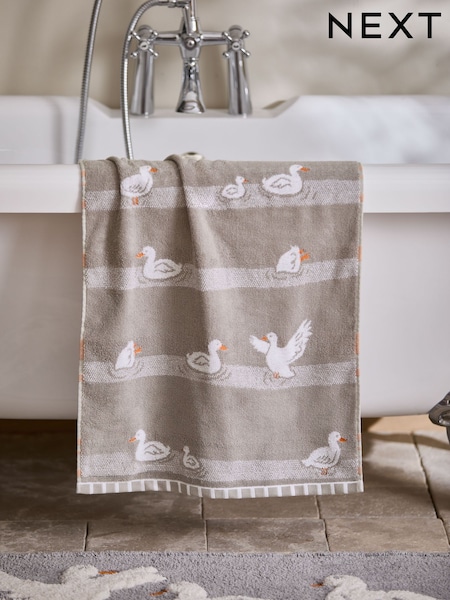 Swimming Duck Towel