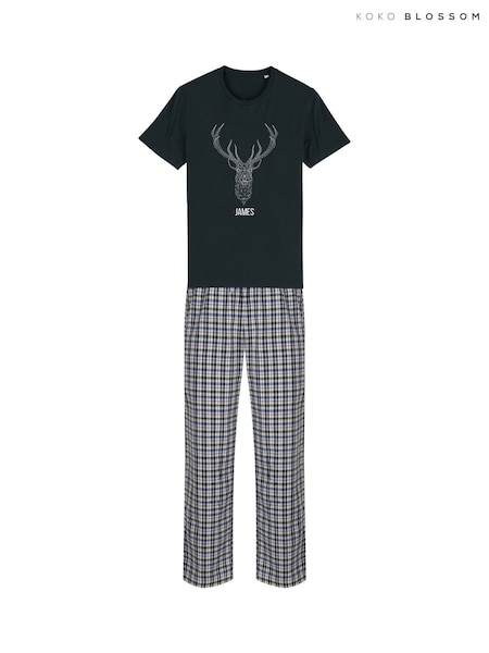 Personalised Christmas Car Pyjamas by Koko Blossom (Y96411) | £32