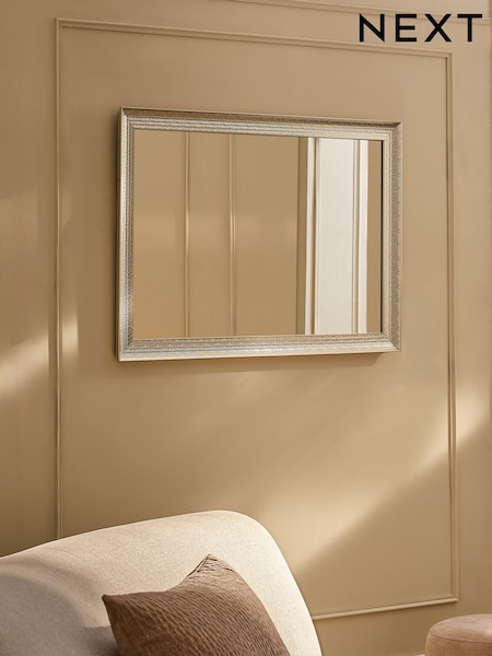 Thatched Effect Wall Mirror