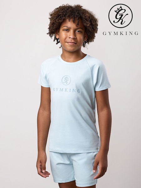 Gym King Blue Pro T-Shirt (Y96632) | £18