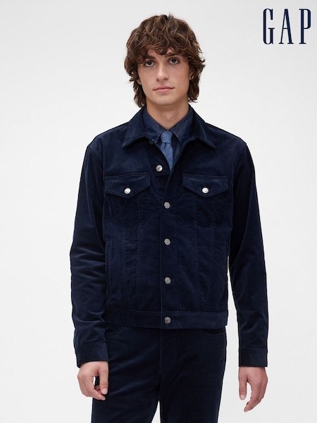 GapStudio Blue Icon Corduroy Jacket (Y96976) | £125