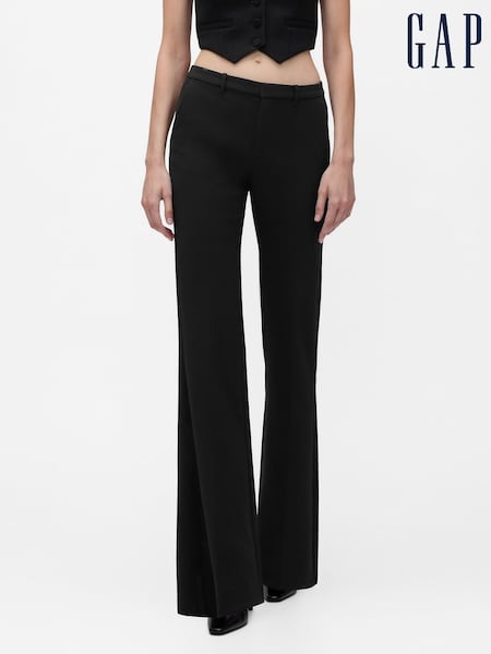 GapStudio Black Low Rise Bootcut Trousers (Y97007) | £95