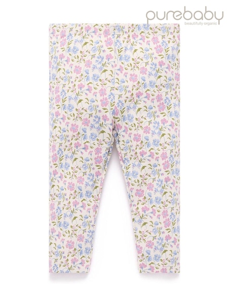 Purebaby Pink Thick Leggings with Pockets (Y97203) | £18