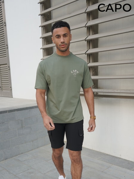 CAPO Green Beach Club T-Shirt (Y97472) | £40