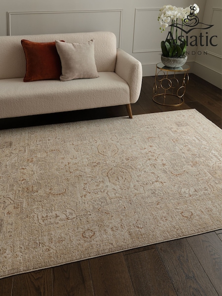 Asiatic Rugs Beige Heriz Serapi Rug (Y98032) | £89 - £419