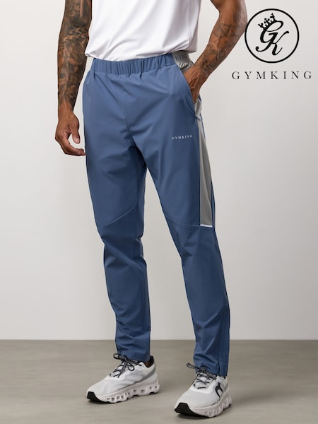 Gym King Blue Endurance Woven Joggers (Y98170) | £55