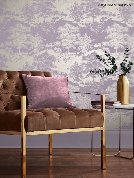 Graham & Brown Bluebell Meadow A4 Wallpaper Sample (Y98364) | £1